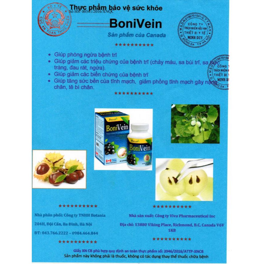Bonivein - Hộp 30 viên - CVS Pharmacy