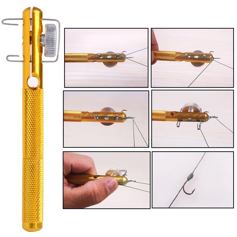 Dụng cụ hỗ trợ thắt nút dây câu chuyên dụng