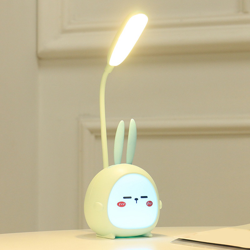 Đèn LED Để Bàn Hình Hoạt Hình Dễ Thương Có Thể Gấp Gọn Tiện Dụng