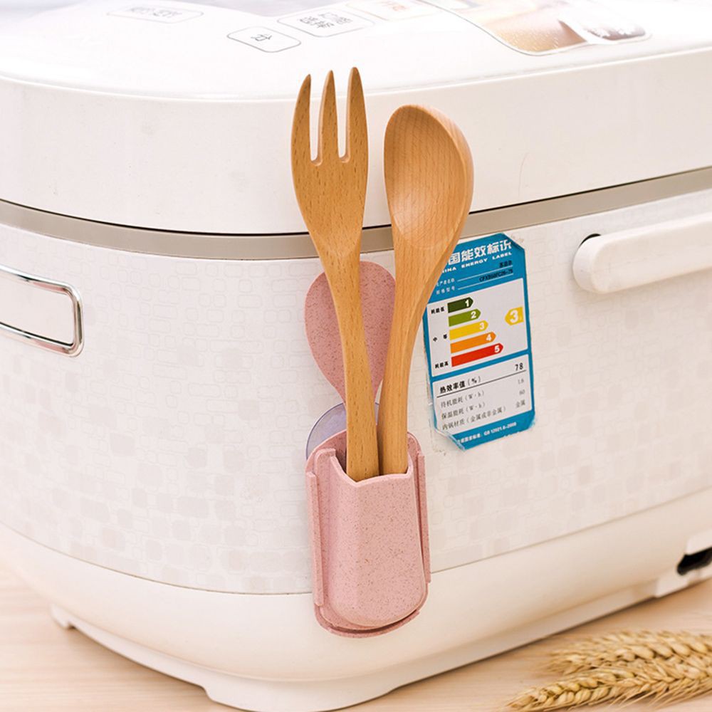 Khay đựng muỗng múc cơm đế hút chân không