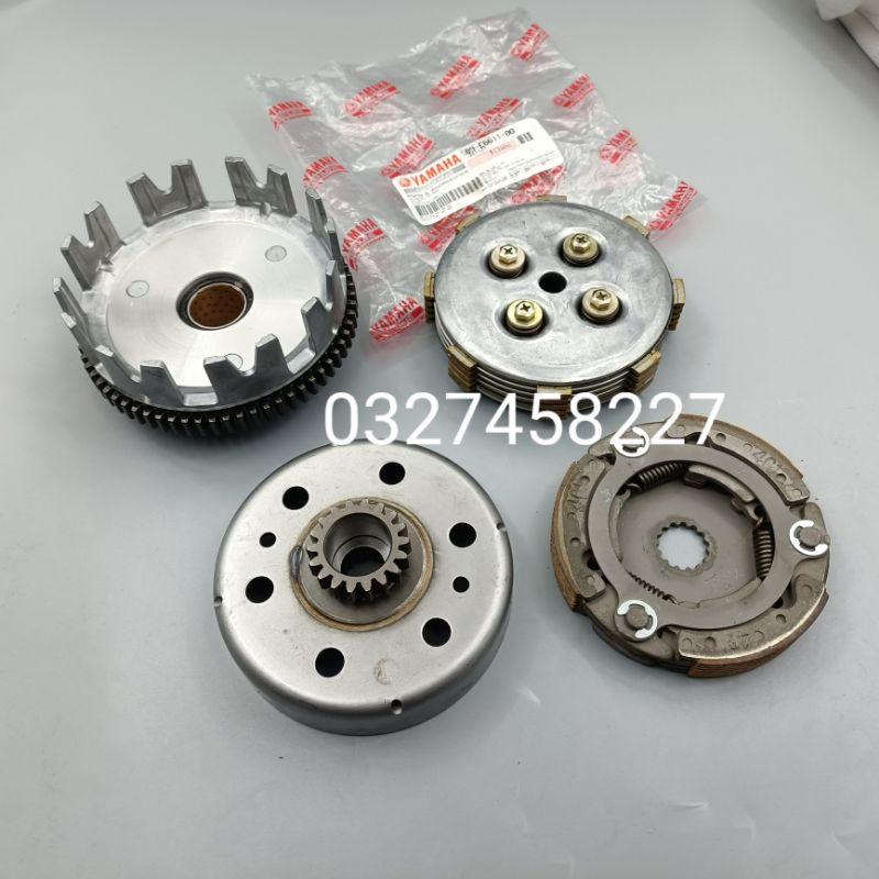 Full bộ nhông nồi côn, li hợp xe Sirius, Jupiter zin Yamaha