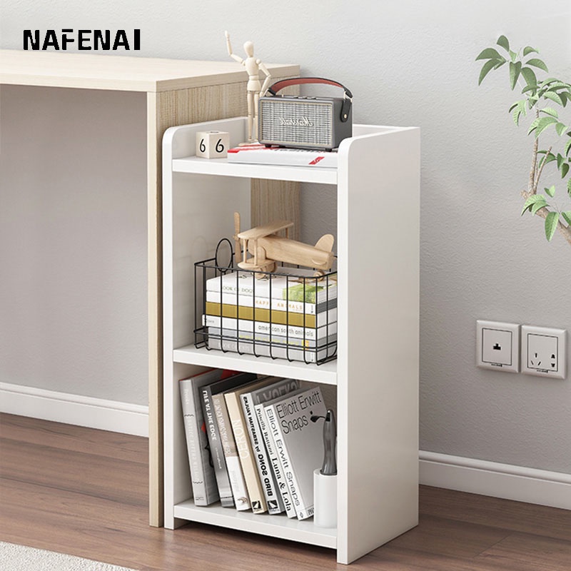 Giá đỡ sách NAFENAI cỡ nhỏ nhiều tầng đơn giản có thể di chuyển được tiện lợi