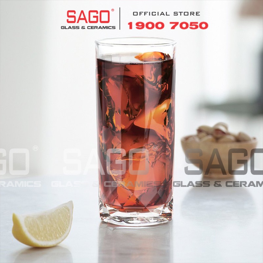 Ly Thủy Tinh Ocean Connexion Hi Ball  350ml | Nhập Khẩu Thái Lan