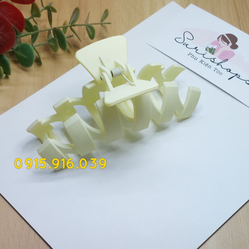 Kẹp tóc nhựa đa năng phong cách Hàn Quốc