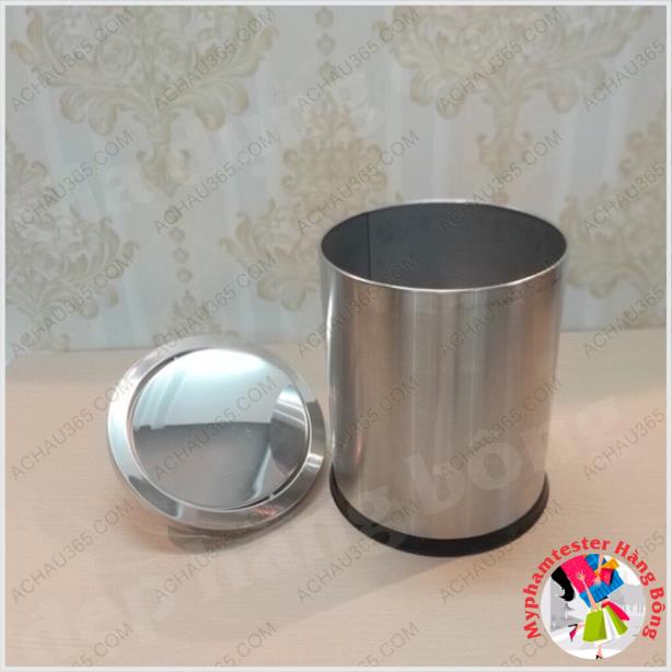 Thùng rác văn phòng,gia đình, khách sạn, nắp lật cao cấp 2 cỡ