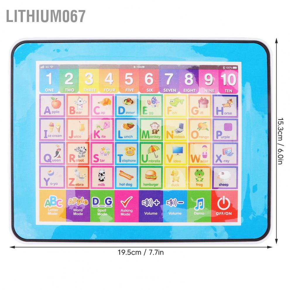 Máy học tiếng Anh Lithium067 6 chức năng giáo dục nội dung phong phú cho bé