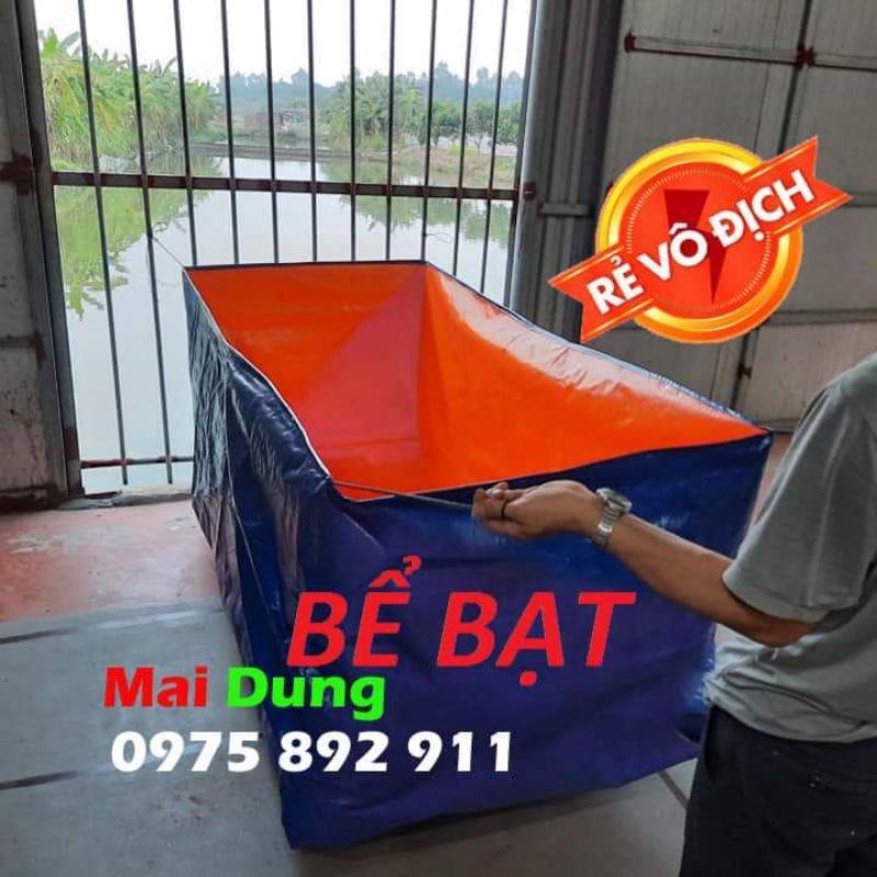 BỂ BẠT NUÔI ỐC , ẾCH , CÁ , RUỒI LÍNH ĐEN - SIÊU BỀN sản phẩm tốt 121