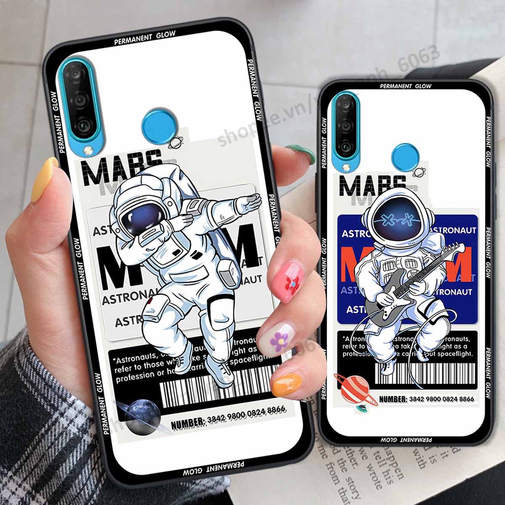 Ốp Huawei Nova 4e / P30 Lite be@r brick mars thời trang, ốp lưng điện thoại viền dẻo siêu chất