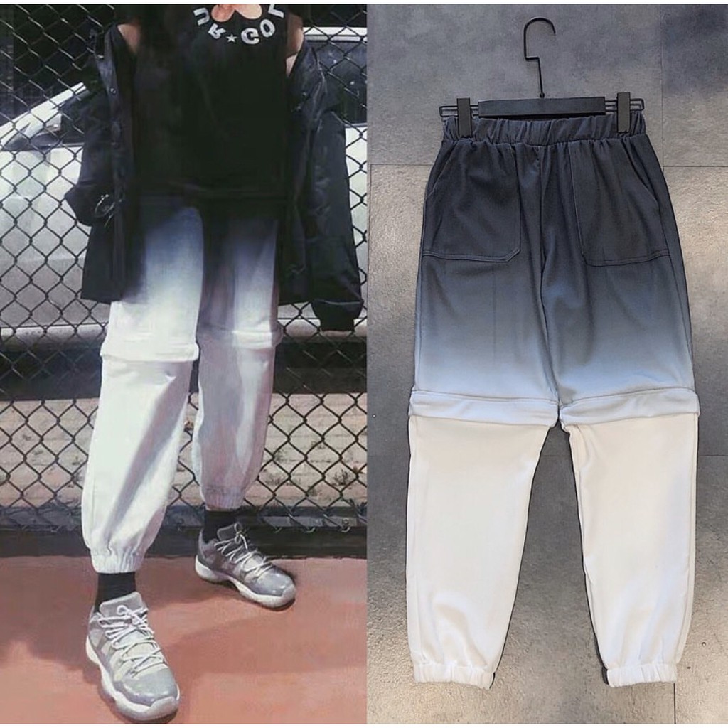 Quần Jogger Unisex Tie Dye (Tách rời thành short)