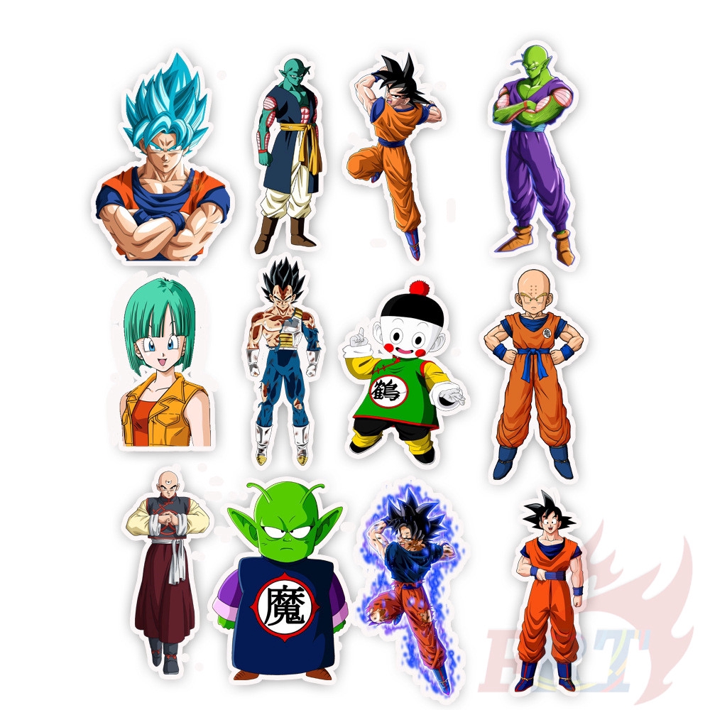 ✪ Dragon Ball Series 01 Stickers ✪ Anime 50Pcs/Set DIY Fashion Waterproof Doodle Decals Stickers