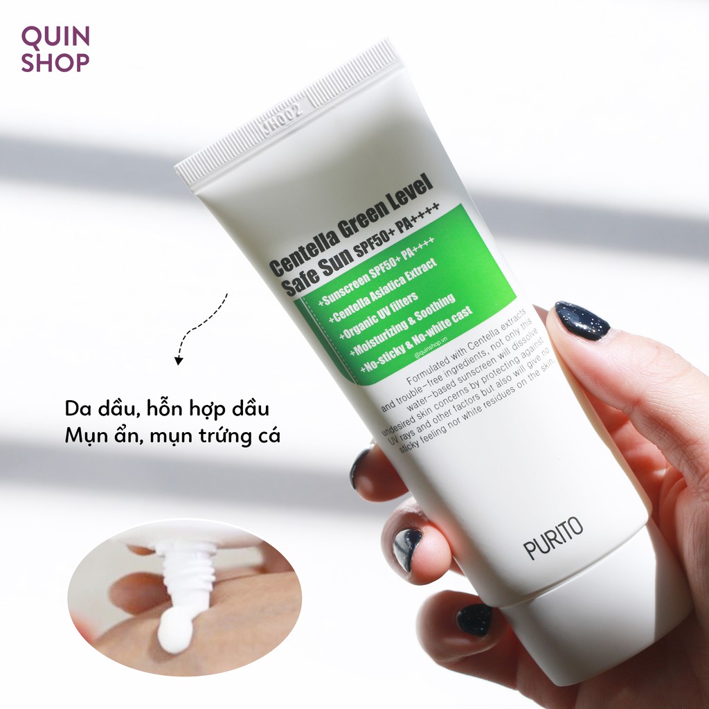 Kem Chống Nắng Purito Centella Green Level Sunscreen