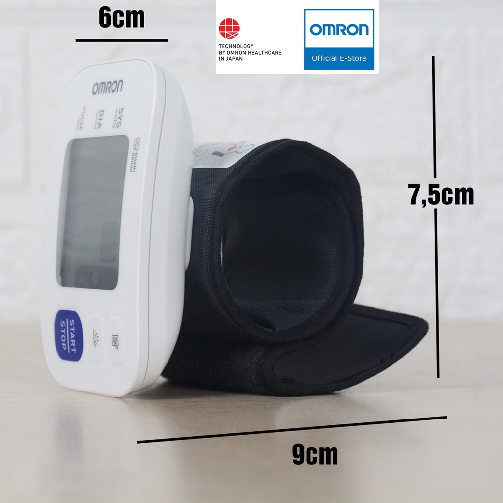 Máy Đo Huyết Áp Cổ Tay Omron HEM - 6181 | Độ Chính Xác Tuyệt Đối - Bảo Hành 5 Năm