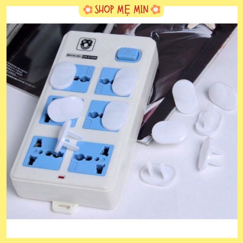 Nút chặn, bịt ổ điện 2 chân / 3 chân an toàn cho bé - SHOP MẸ MIN