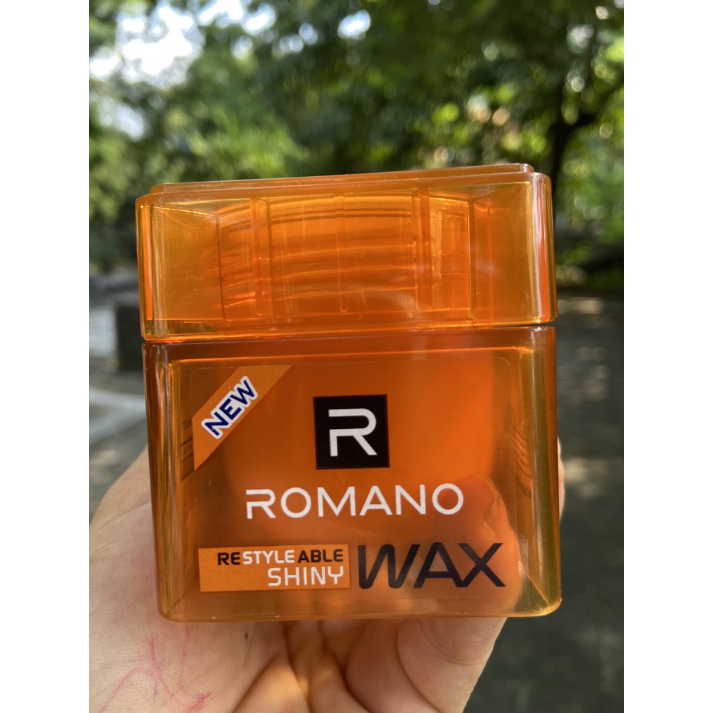 SÁP TẠO KIỂU TÓC GIỮ NẾP SIÊU CỨNG ROMANO RESTYLEABLE SPIKY WAX 68G