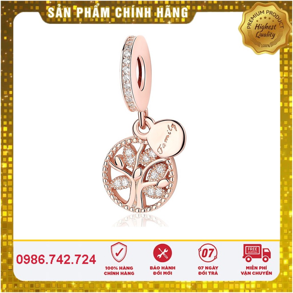 Charm bạc Pan chuẩn bạc S925 ALE Cao Cấp - Charm Bạc S925 ALE thích hợp để mix cho vòng bạc Pan - Mã sản phẩm DJJ269