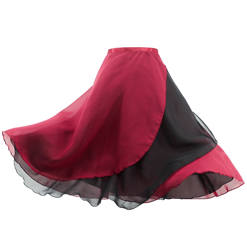 Chân Váy Múa Ba Lê 2 Lớp Chất Chiffon