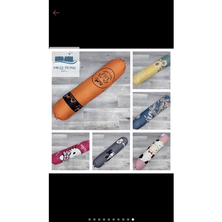 Vỏ gối ôm Cotton Poly 35 x 105cm Mẫu Hướng Dương  MH2T STORE