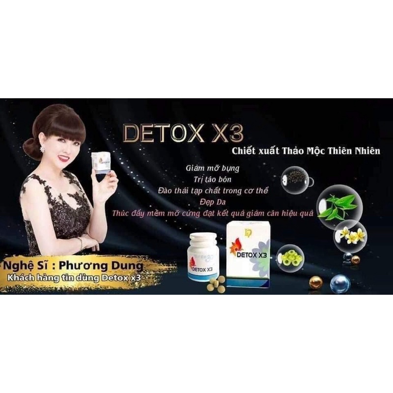 Detox X3 D7 - Thanh Lọc Tan Mỡ Hiệu Quả