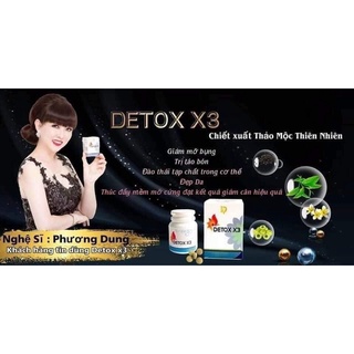 DETOX X3 D7_ TAN MỠ BỤNG ĐÙI HIỆU QUẢ