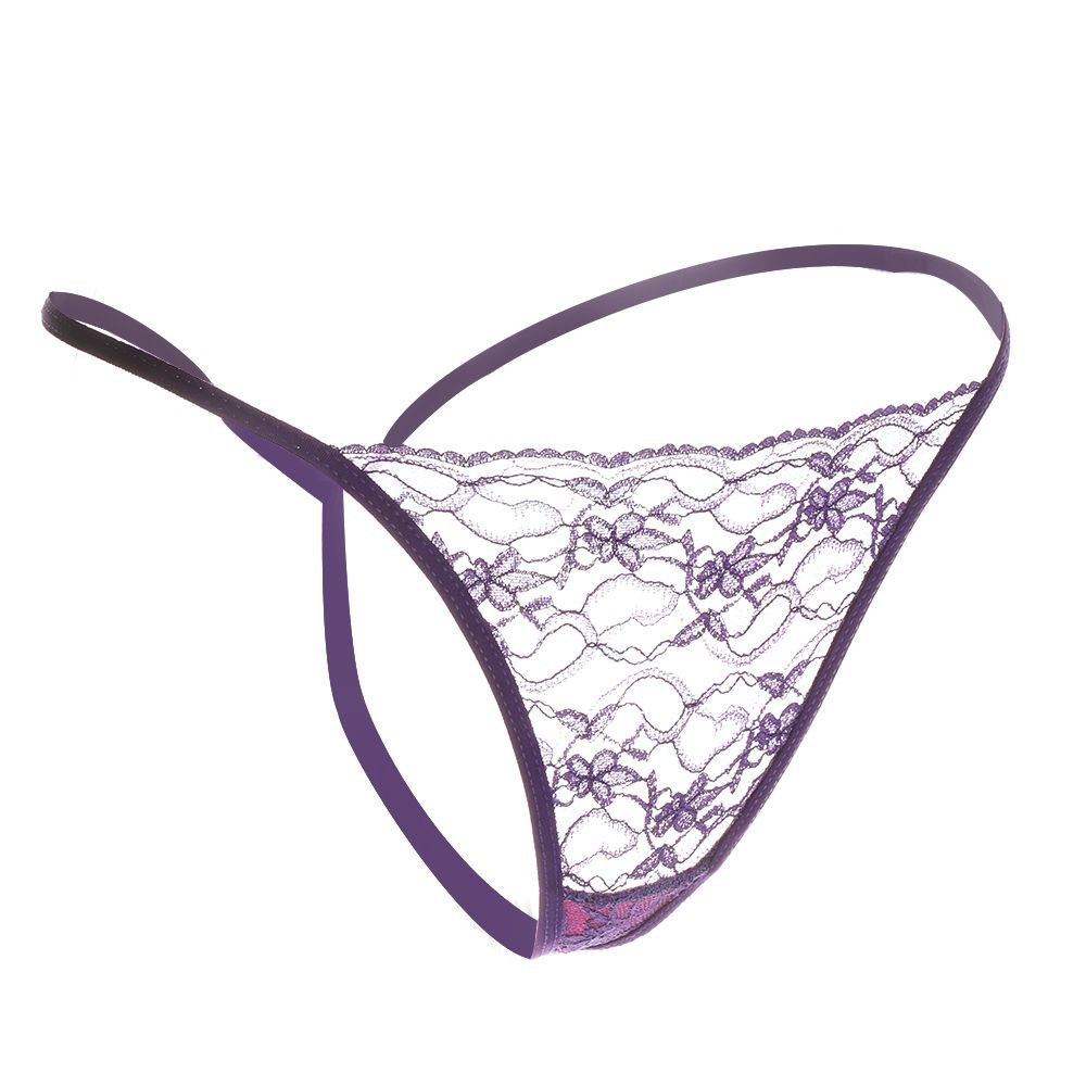 Quần lót lọt khe phối ren quyến rũ thời trang cho nữ