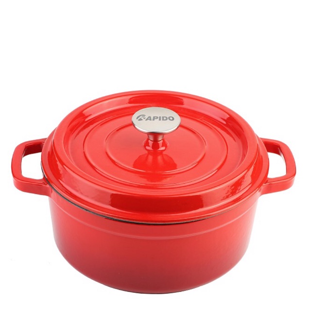Nồi gang từ rapido size 20