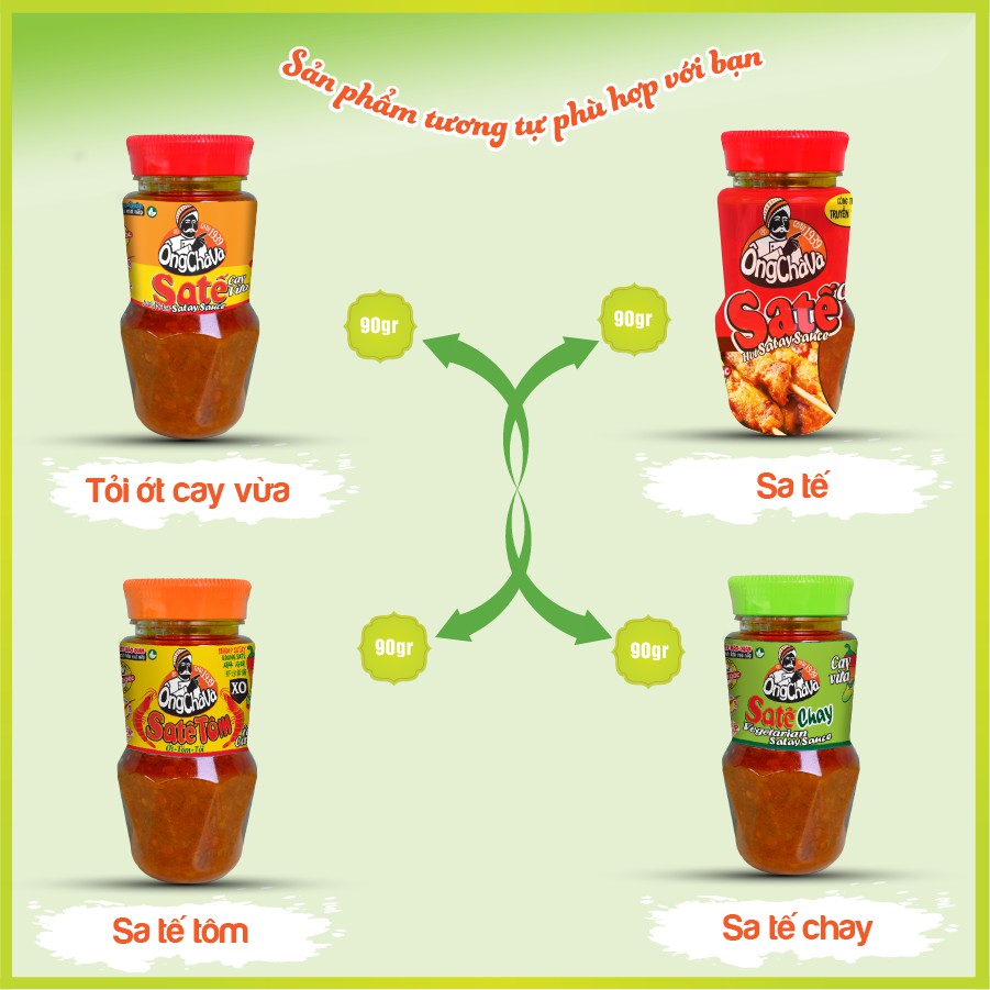 Sa Tế Cay Ông Chà Và 115g (Hot Satay sauce)