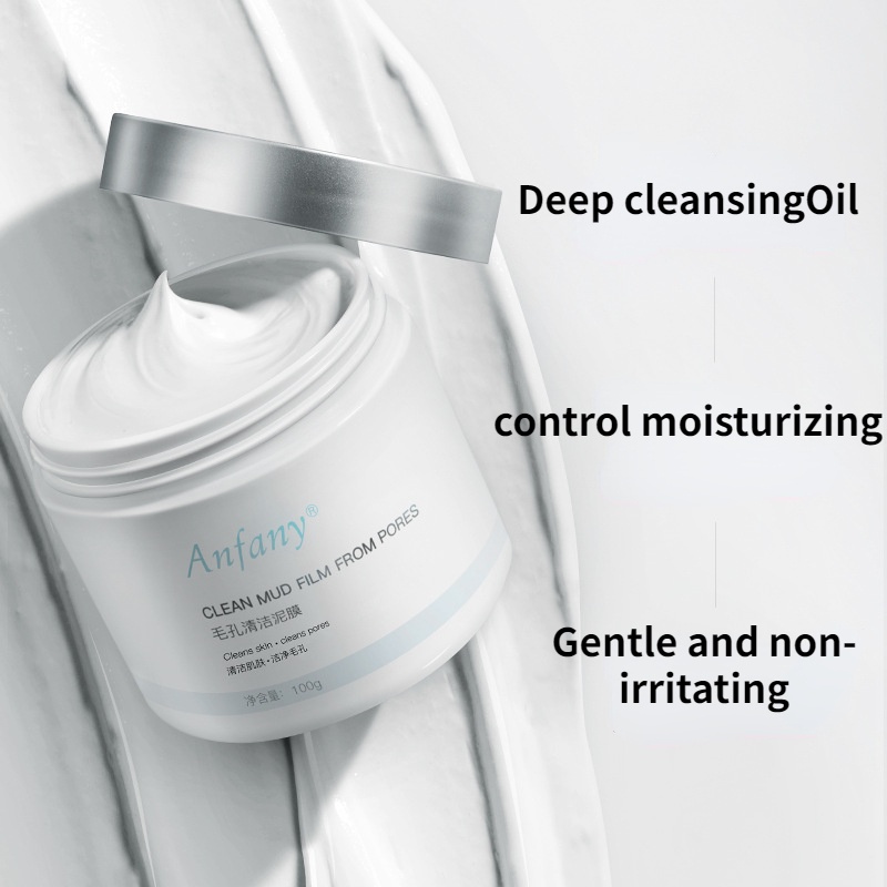 Mặt Nạ Đất Sét 100g / ml Giúp Se Khít Lỗ Chân Lông Kiểm Soát Dầu Dưỡng Ẩm Và Loại Bỏ Mụn Đầu Đen