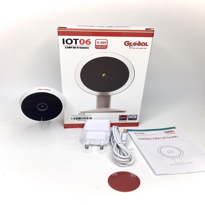 Camera Global Wifi IOT 06 2.0MP 1080P HD đàm thoại 2 chiều