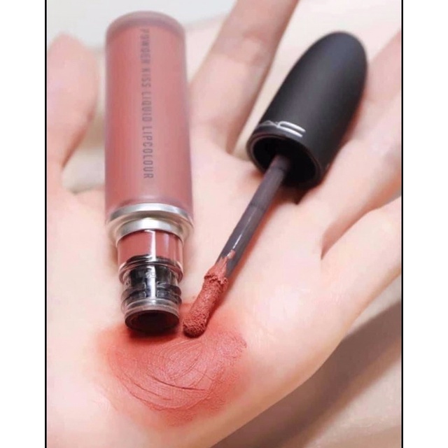Son kem MAC Powder Kiss Liquid màu 989 Mull It Over - LAMII BEAUTY