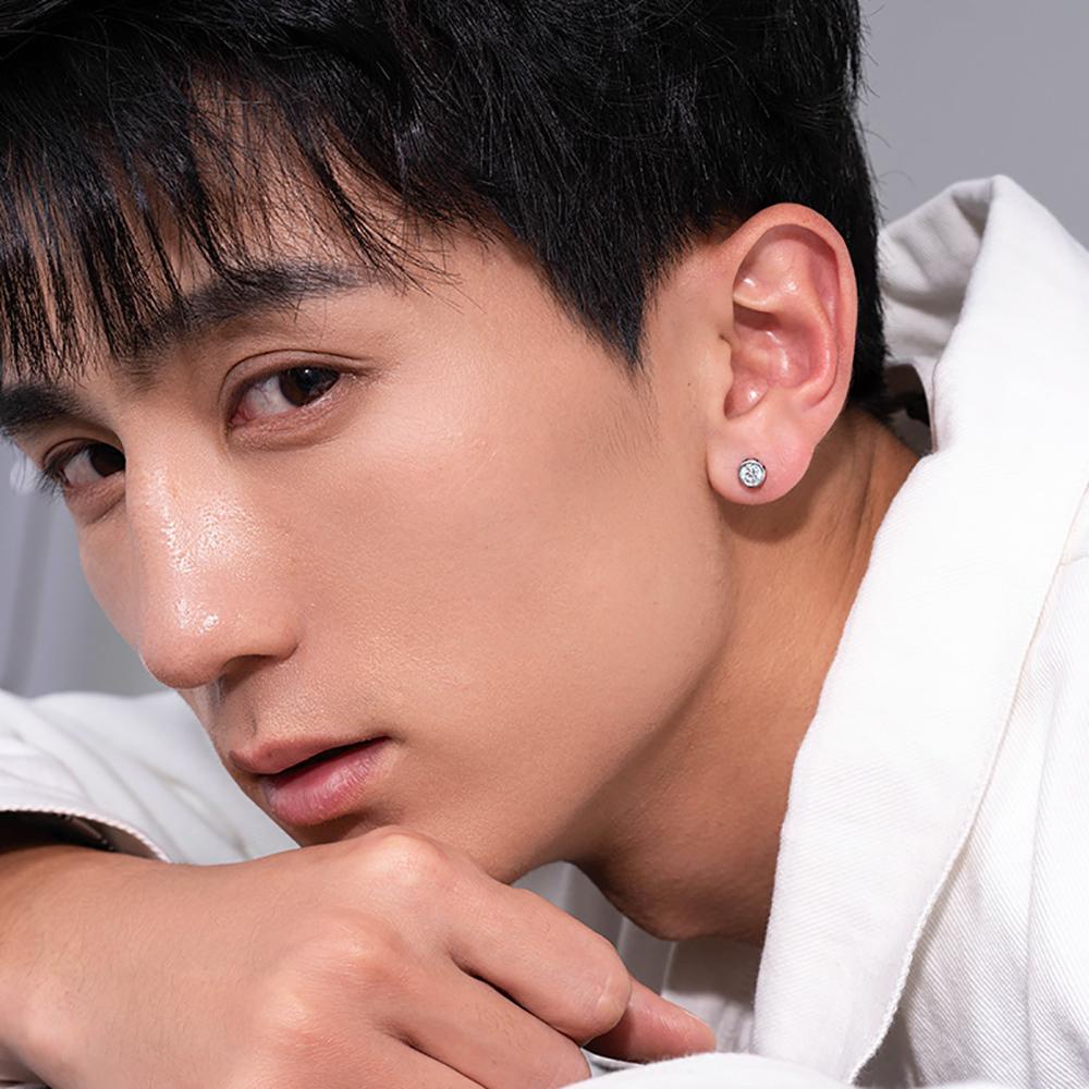 Bông Tai Thời Trang Hàn Quốc Kiểu Dáng Thanh Lịch Cho Nam Và Nữ BACK2LIFE