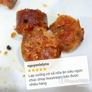[1kg] Lạp Sate Lạp xưởng tươi Cai Lậy 90% nạc Mới ra lò