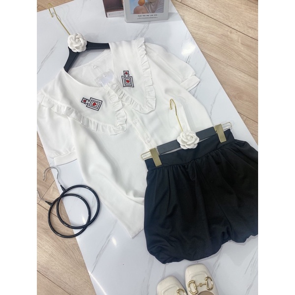 Set sơ mi cổ bèo | BigBuy360 - bigbuy360.vn