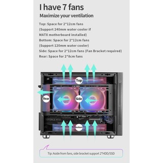 Vỏ máy tính Sama IM01 (chỉ hỗ trợ main Form Factor mATX và iTX)