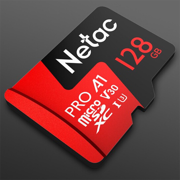 Thẻ nhớ MicroSDHC Netac 128GB tốc độ class 10 chuyên dùng cho Camera Bảo hành 12 tháng