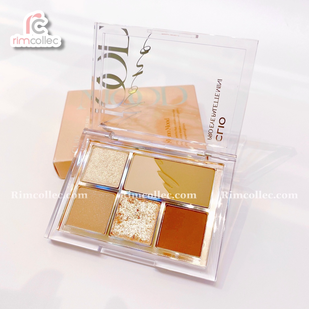 Bảng mắt Clio Pro Eye Palette Mini 01 Mono Mood 5 ô