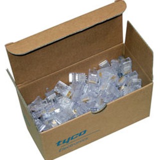 Amo 5 đầu bấm mạng amp rj45 modular plug