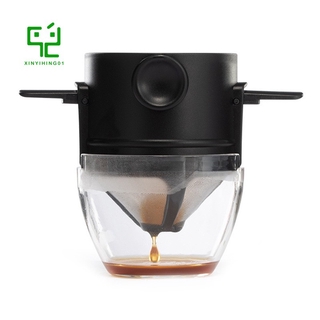 Phễu lọc cà phê bằng thép không gỉ 304 có thể tái sử dụng