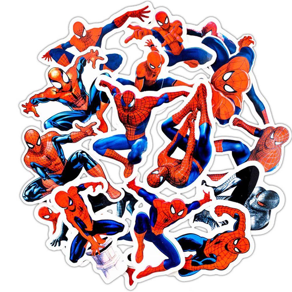 LLOYD Nhãn Dán Hình Người Nhện Graffiti Trang Trí Vali Laptop Hành Lý