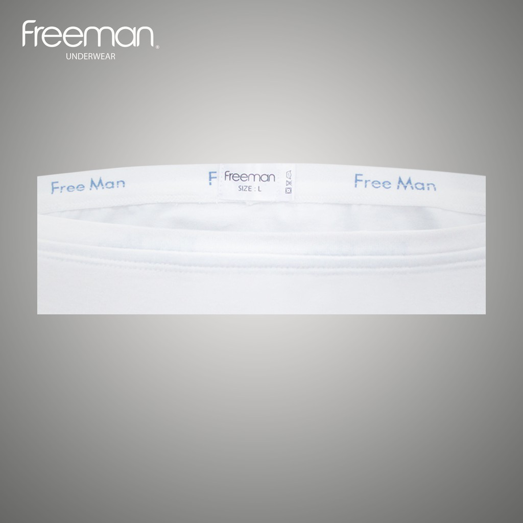 [FREEMAN] Combo 5 quần lót nam cotton màu trắng 770