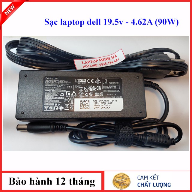 combo pin laptop dell N4050 + sạc laptop Dell 19.5v-4.64A