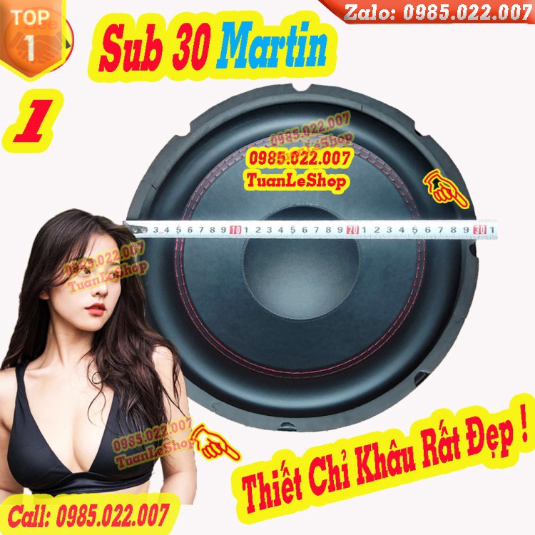 LOA SUB BASS 30 MARTIN KHUNG NHÔM CÔN 76 CAO CẤP – GIÁ 01 CHIẾC