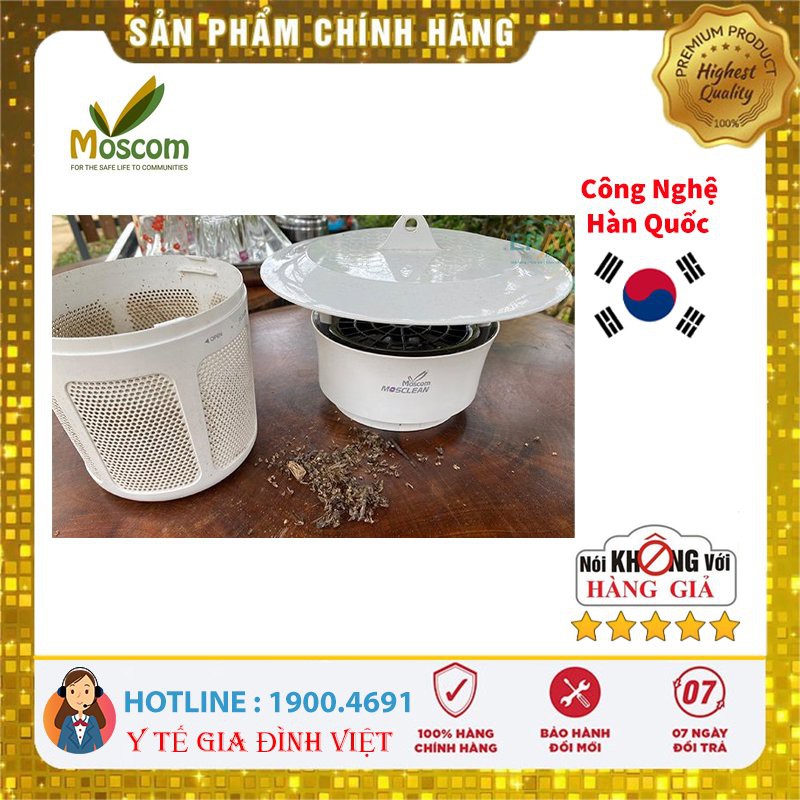 [Sạch muỗi] MÁY BẮT MUỖI MOSCLEAN CÔNG NGHỆ HÀN QUỐC, đèn bắt muỗi , chính hãng bảo hành 1 năm.