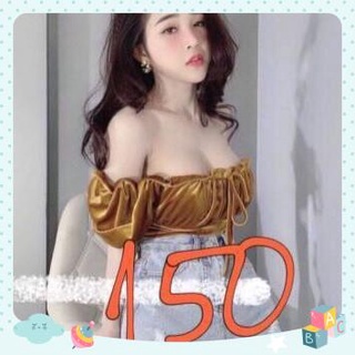 Áo nhung kiểu siêu sexy sang chảnh