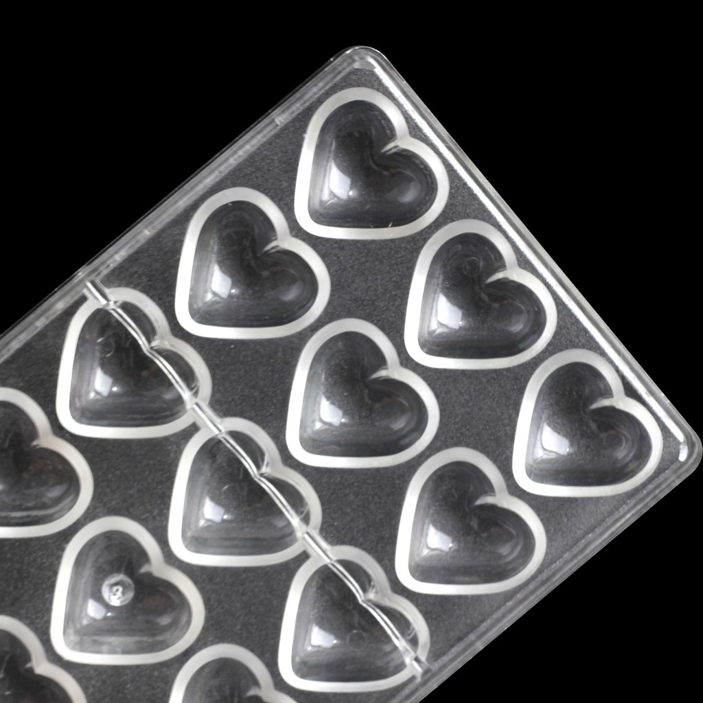 2089 - Khuôn socola bonbon trái tim