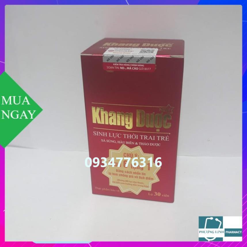 [ Chính hãng ] Khang dược sinh lực thời trai trẻ ( mua 6 tặng 1 )