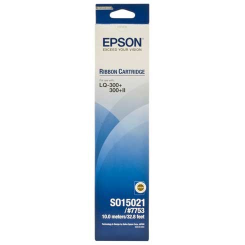 Ribbon Epson LQ300/LQ300+/LQ300+II Black Cartridge (S015506) Chính hãng