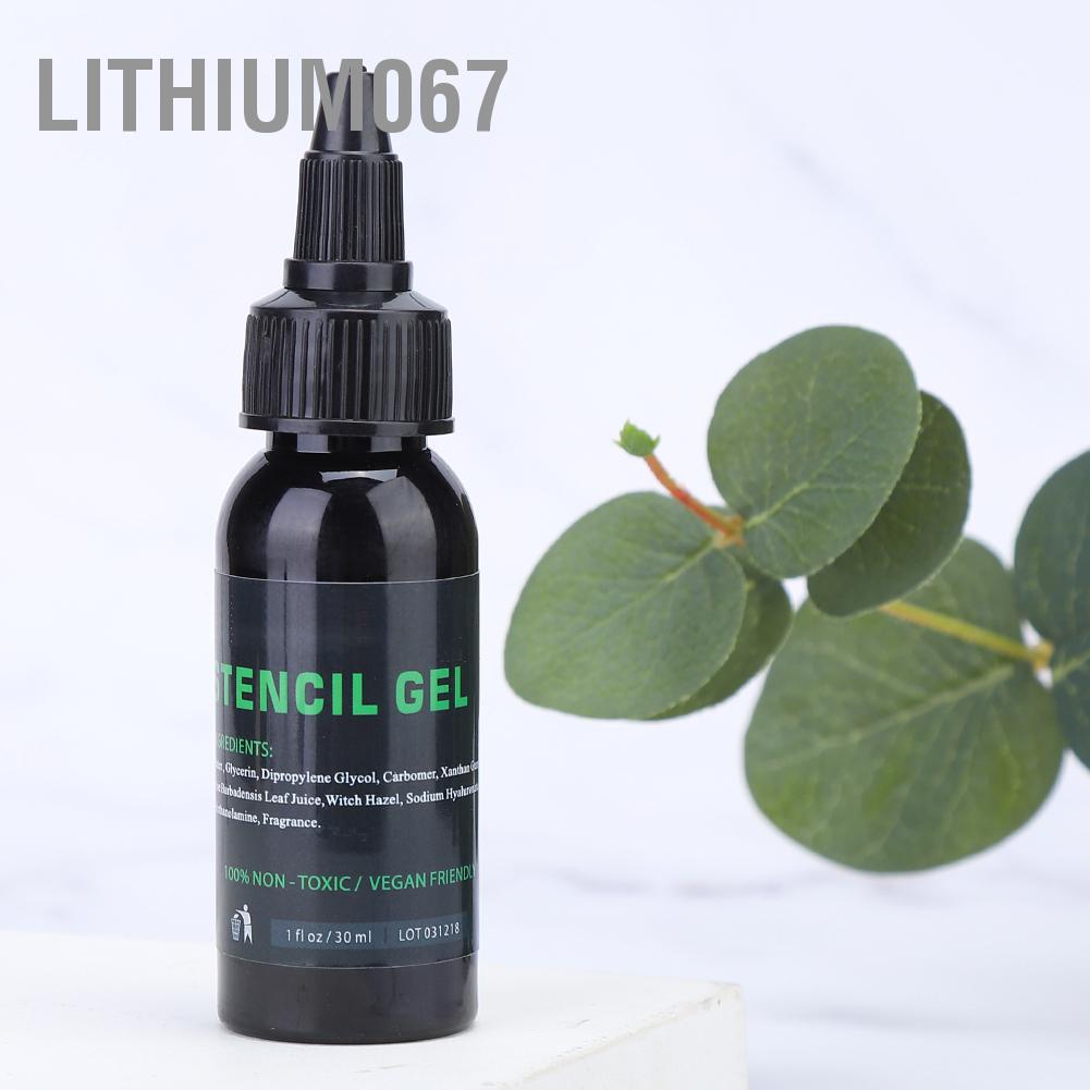 Lithium067 30ml Professional Tattoo Transfer Gel Stencil Cream Body Art Tools Accessory