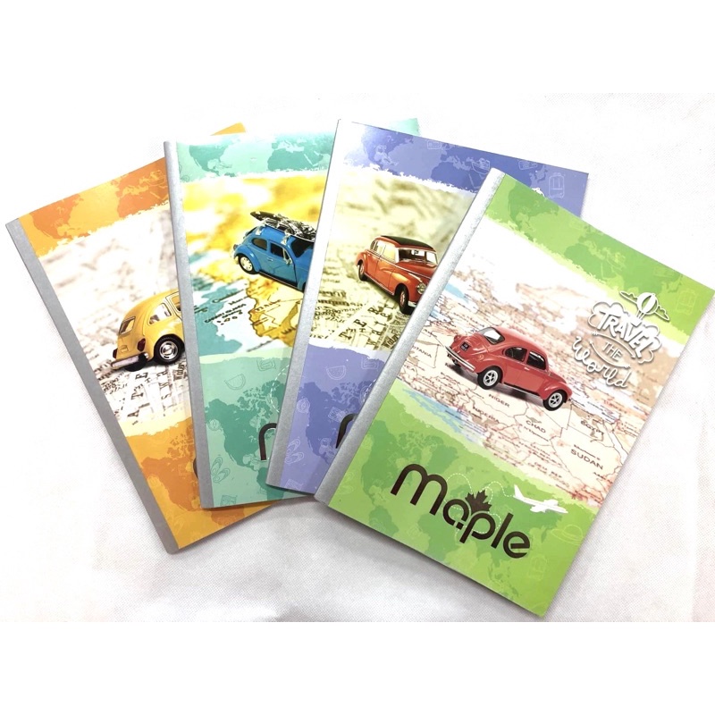 Vở kẻ ngang Maple TRAVEL THE WORLD - Vở học sinh, sinh viên