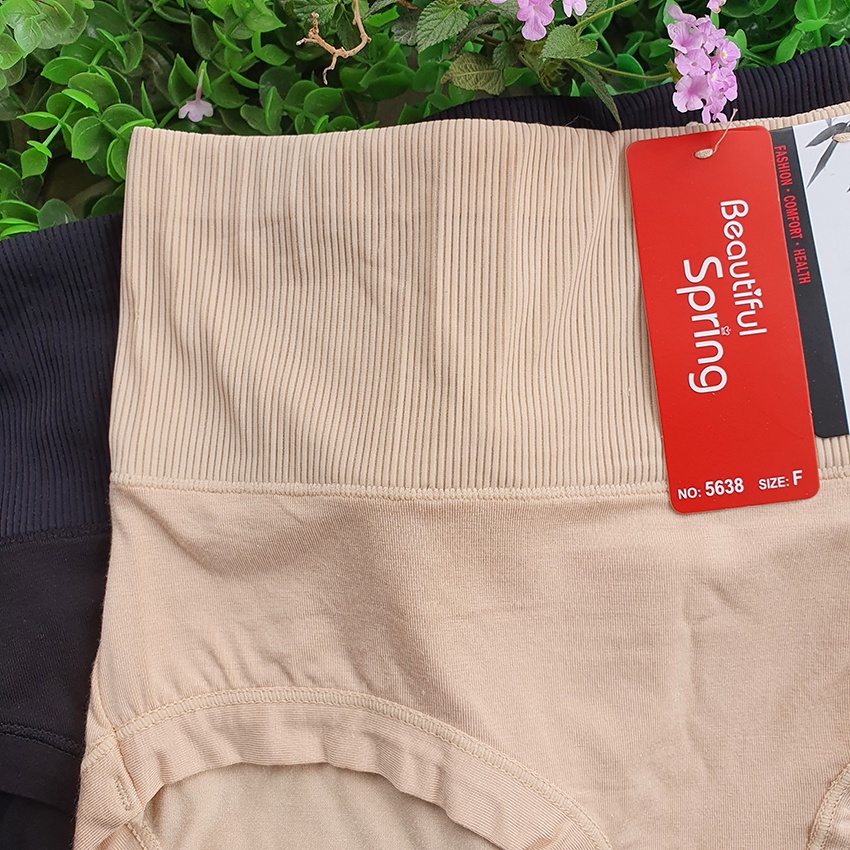 Quần Lót Nữ Cạp Cao 5638 - Chất Cotton mềm mịn, thoáng mát