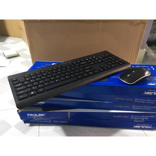 Bộ bàn phím chuột không dây Prolink PCWM-7003